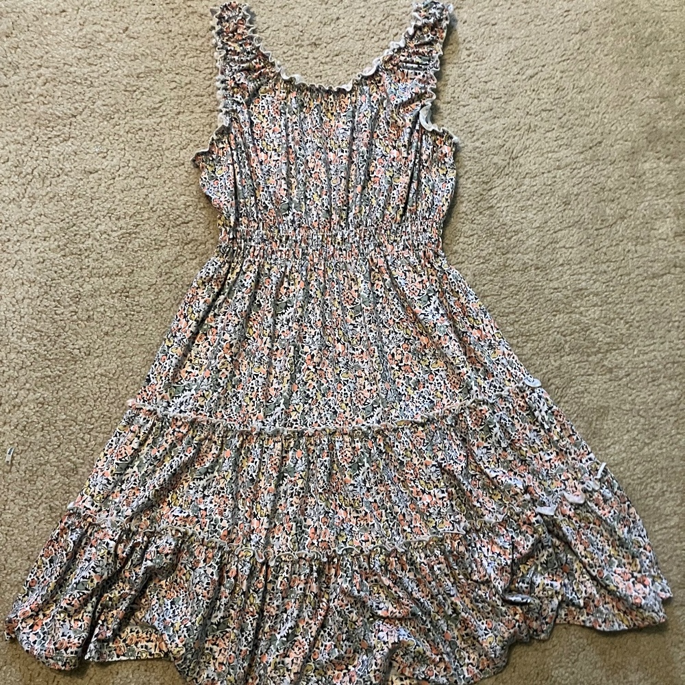 Medium Length Patterned Dress